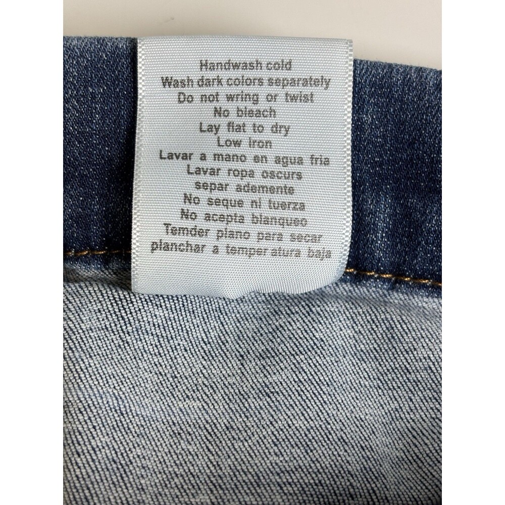 Judy Blue Boyfriend Fit Hi Elastic Waist Pull-on Cuffed Ankle Jeans SIZE 5NWOT - Picture 9 of 9